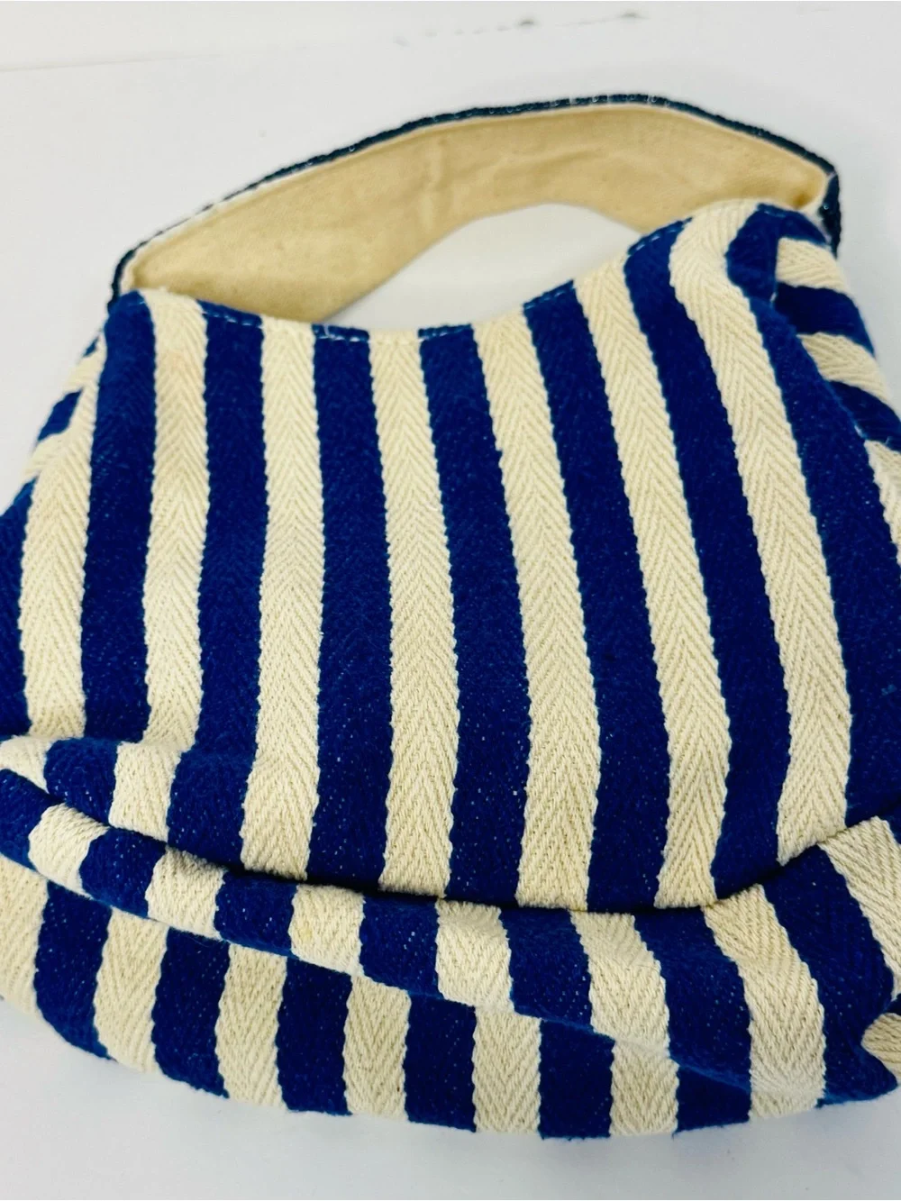 Lulu Beaded Fish Striped Purse